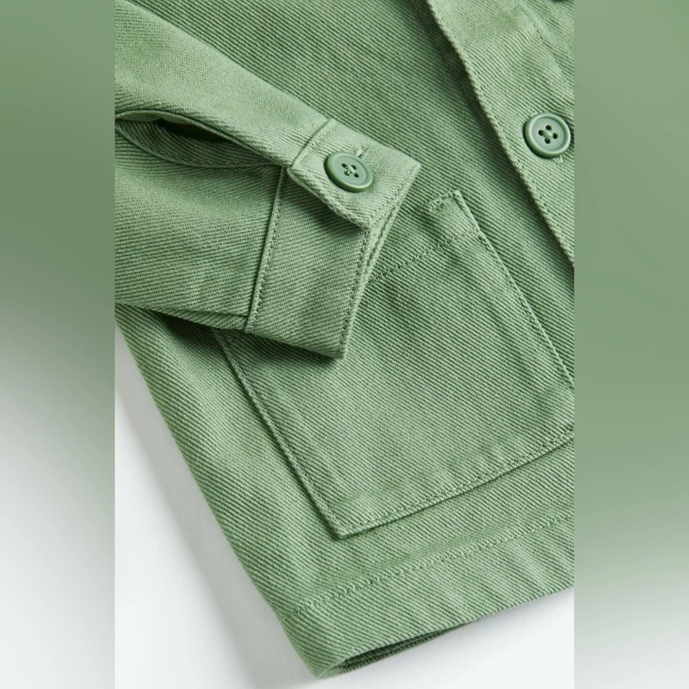New H&M Twill‎ Shacket